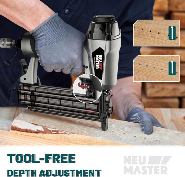 NEU MASTER Brad Nailer Kit Gas Powered-2