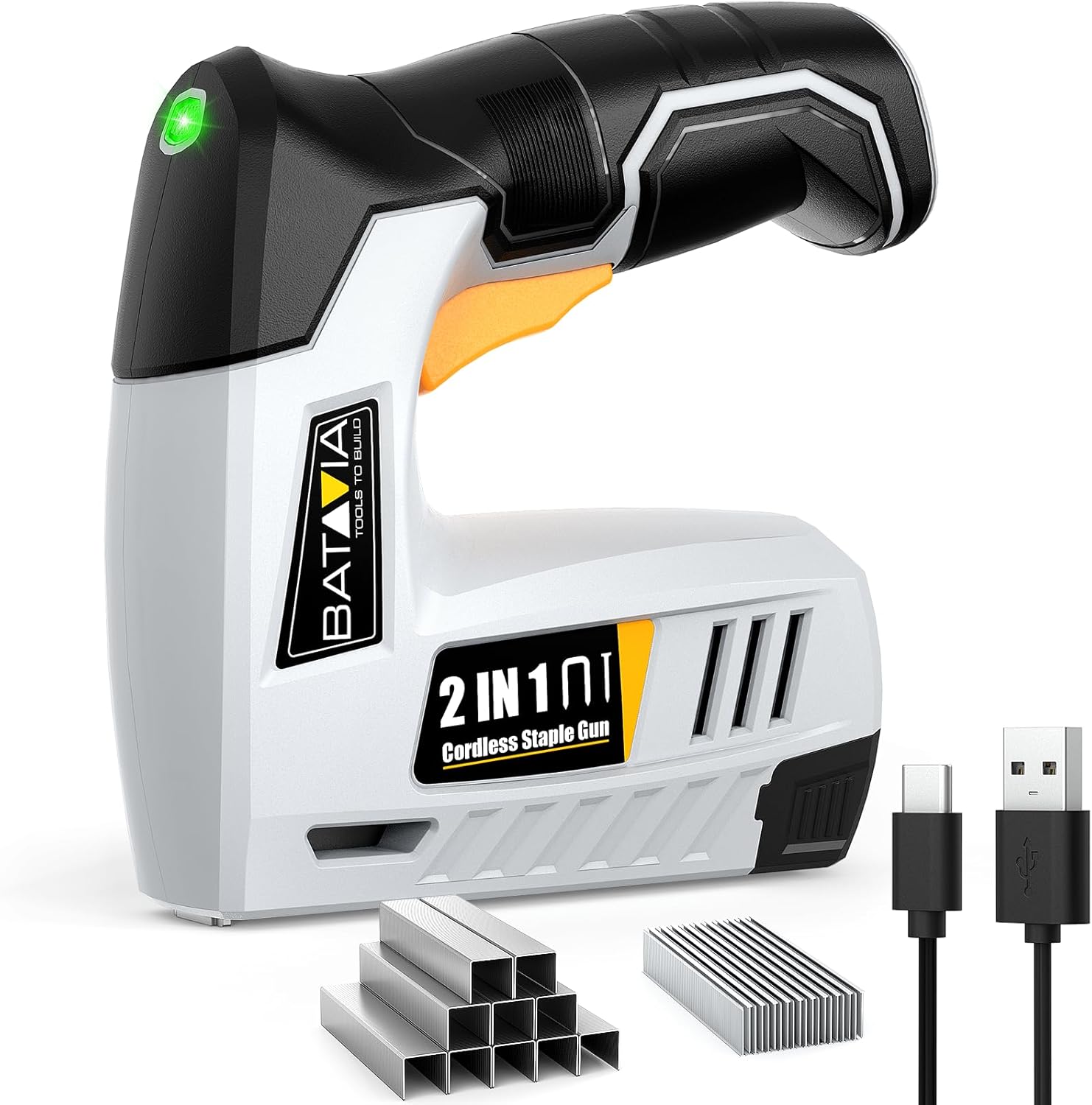 Batavia cordless power brad nailer kit