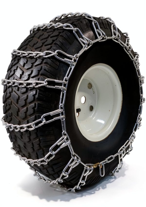 Welironly 12 Inch Tractor Tire Chains Universal Fit-2