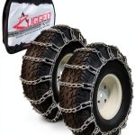 ROP Shop 10 Inch Alloy Steel Tire Chains for Lawn Mowers-0