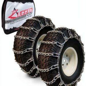 ROP Shop 10 Inch Alloy Steel Tire Chains for Lawn Mowers-0