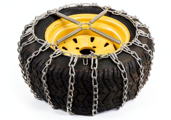 John Deere Riding Mower Tire Chains by The ROP Shop-4
