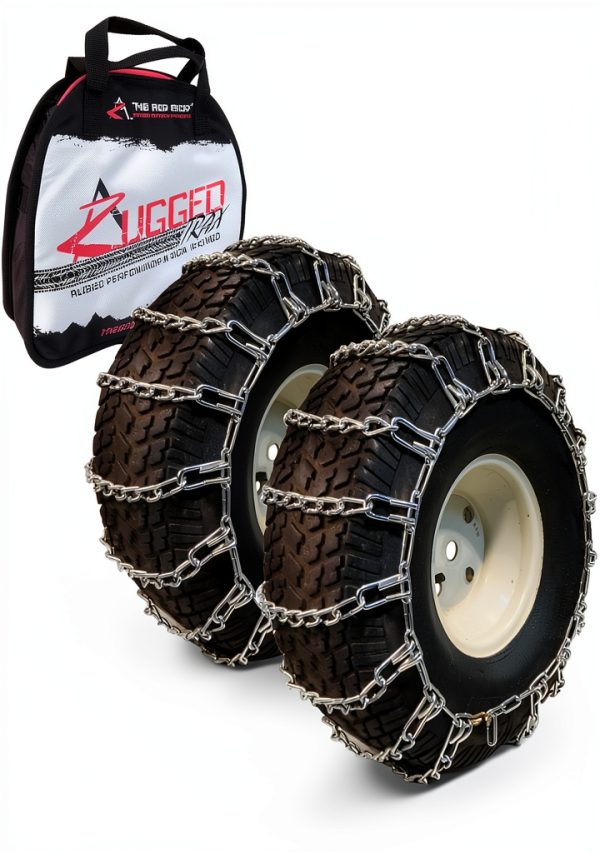 Welironly 12 Inch Tractor Tire Chains Universal Fit-0