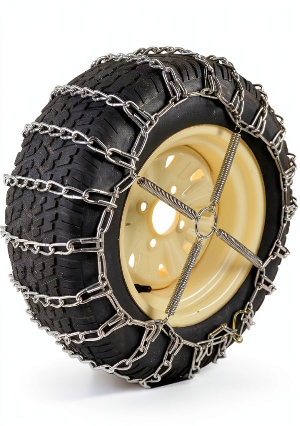 ROP Shop 2 Link Tire Chains for Kubota Lawn Mowers-3