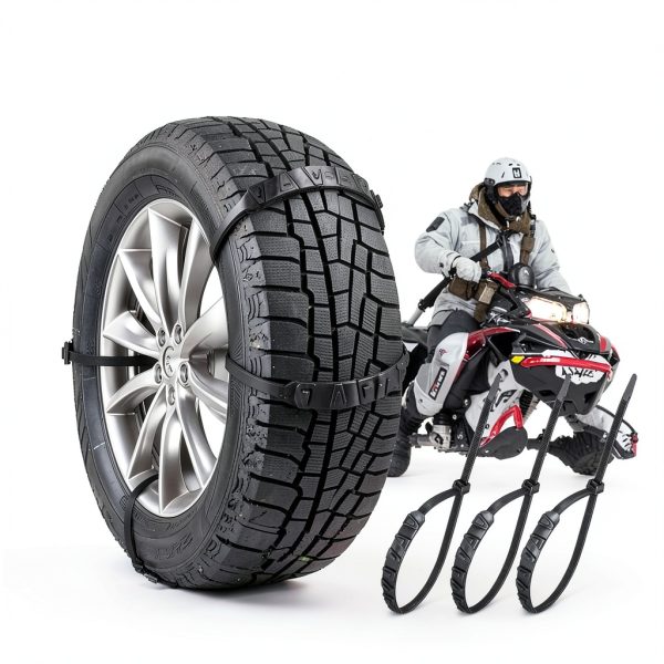 Snow Chains Cabilock Brushed Steel Anti‑Skid-1