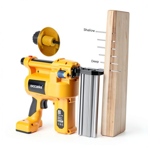 Ecarke 2 in 1 Brad Nailer Metal Cordless Tool-3