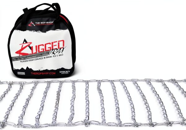 Tractor Tire Chains Metal Universal Fit-1