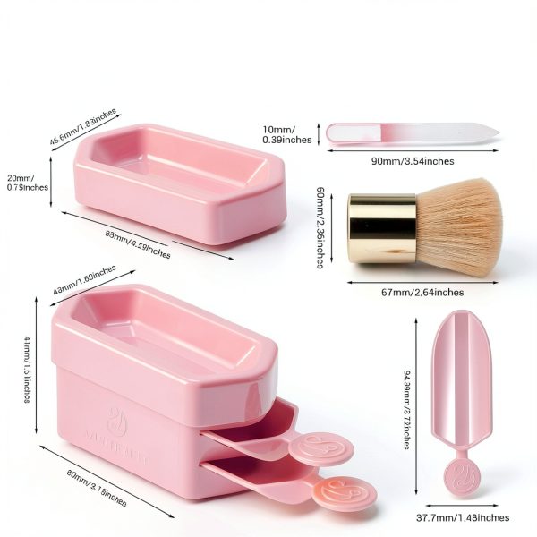 AzureBeauty Dip Powder Recycling Container Kit-1