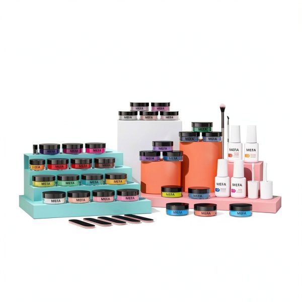 MEFA Dip Powder Kit Salon Nail Art 32g Easy-6