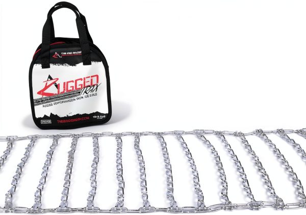 ROP Shop 18x8.5x8 Tractor Tire Chains Carbon Steel-1
