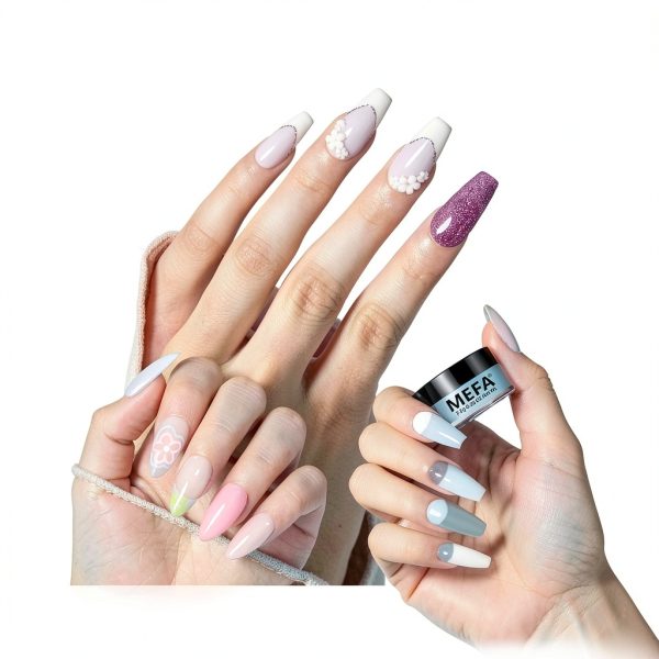 MEFA Dip Powder Kit Salon Nail Art 32g Easy-1