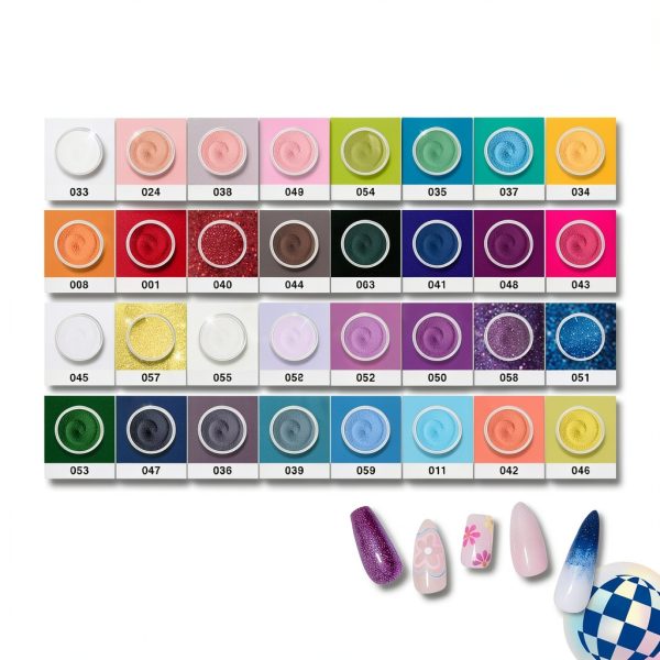 MEFA Dip Powder Kit Salon Nail Art 32g Easy-3
