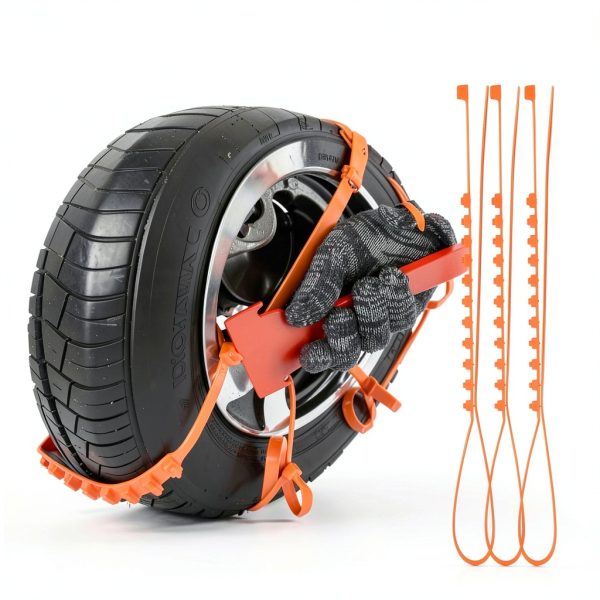 GKOKG Reusable Tire Chains for Cars SUVs Trucks-1