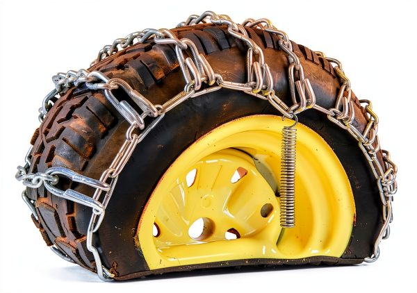 John Deere Tractor Tire Chains by The ROP Shop-5