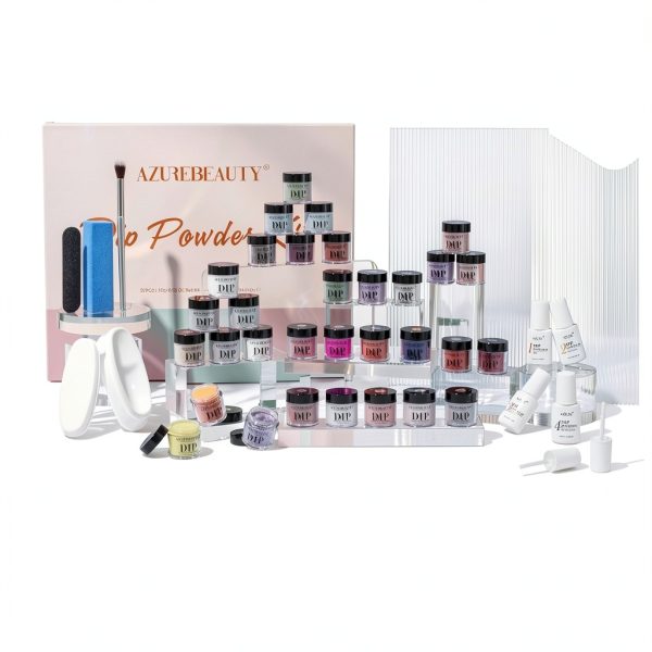 AzureBeauty 32-Color Dip Nails Powder Starter Kit-7