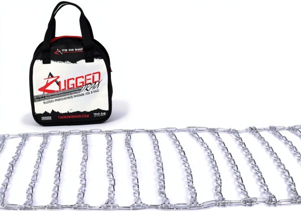 Welironly 18 Inch Tractor Tire Chains Universal Fit-1