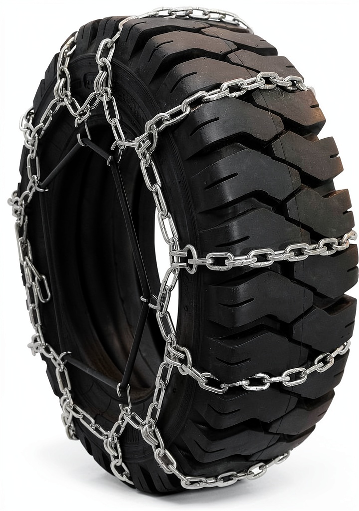 Grizzlar alloy steel forklift snow chains