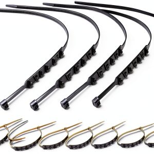 SOLUSTRE Motorcycle Snow Chains Nylon Universal Fit-0