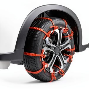 GKOKG Reusable Tire Chains for Cars SUVs Trucks-0