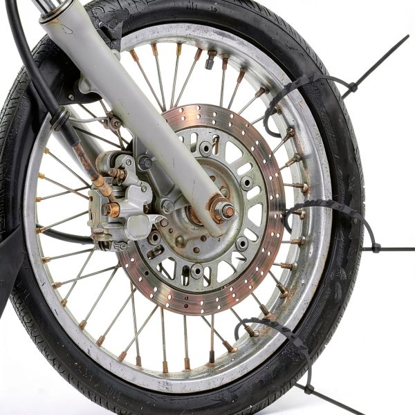 SOLUSTRE Motorcycle Snow Chains Nylon Universal Fit-2