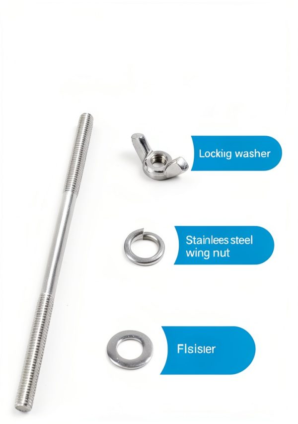 Air Filter Bolt Kit AOCISKA Stainless Steel 5in Model 261KQLQQJZ001-2