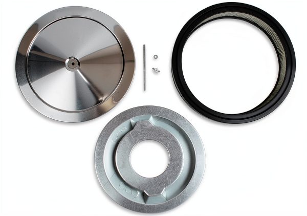 Air Cleaner Mounting Gasket Mr. Gasket Steel Chrome 14in 9790-2