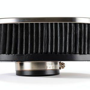 EMPI Oval Air Cleaner Mount Gasket with Steel Top and Washable Gauze-0