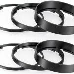 Air Cleaner Riser Kit Sacubee QEE0683 6 Piece Black ABS Spacer Set-0