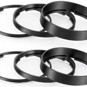 Air Cleaner Riser Kit Sacubee QEE0683 6 Piece Black ABS Spacer Set-0