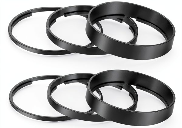 Air Cleaner Riser Kit Sacubee QEE0683 6 Piece Black ABS Spacer Set-0