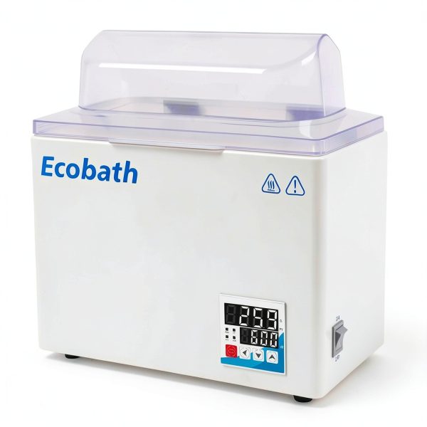 Digital Thermostatic Water Bath Microyn 6.5L Clear Cover LCD Display-0