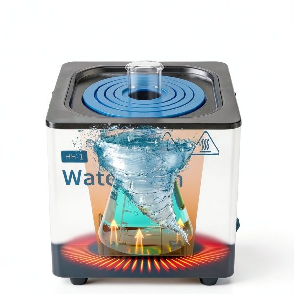 Lab Water Bath 3L eLabPal Thermostatic Stainless Steel Liner Timer-3