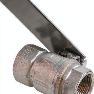 Bradley S30-059 Ball Valve Assembly 1" NPT Chrome Brass Stay-Open-0