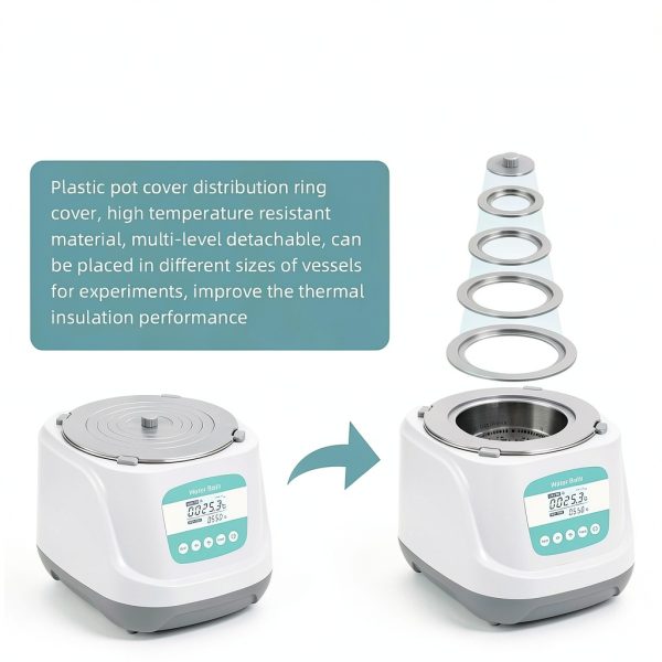 Digital Water Bath Magnetic Stirrer LABHOUSE 2.4L Thermostatic-6