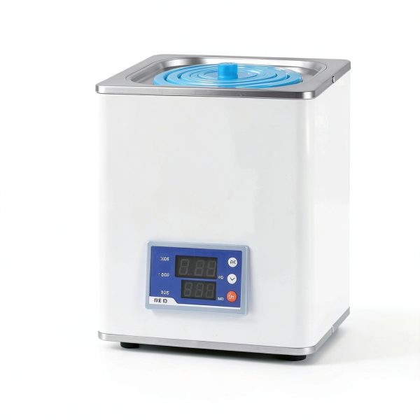 Digital Thermostatic Water Bath 3L-Anti-Drying, RT-212℉ Temp Control with Timer, 304 Stainless Steel Chamber for Lab-1