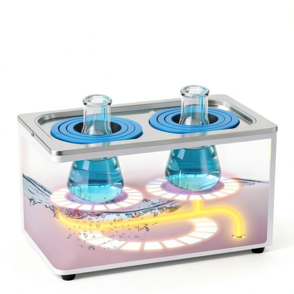Digital Lab Water Bath 8L 600W YF&EB Heater with Dual Openings-5
