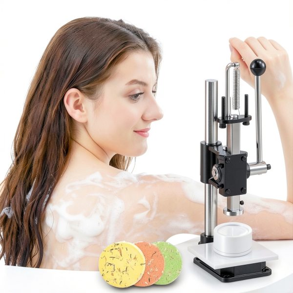 Bath Ball Pressing Machine YQJ-CB Height Adjustable 3D Plastic Molds-6