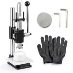Bath Ball Pressing Machine with a Round Soap Shampoo Bar Mold, Adjustable Height Shower Steamer Press Machine for DIY Handmade Spa Gifts and Soap Crafting-0